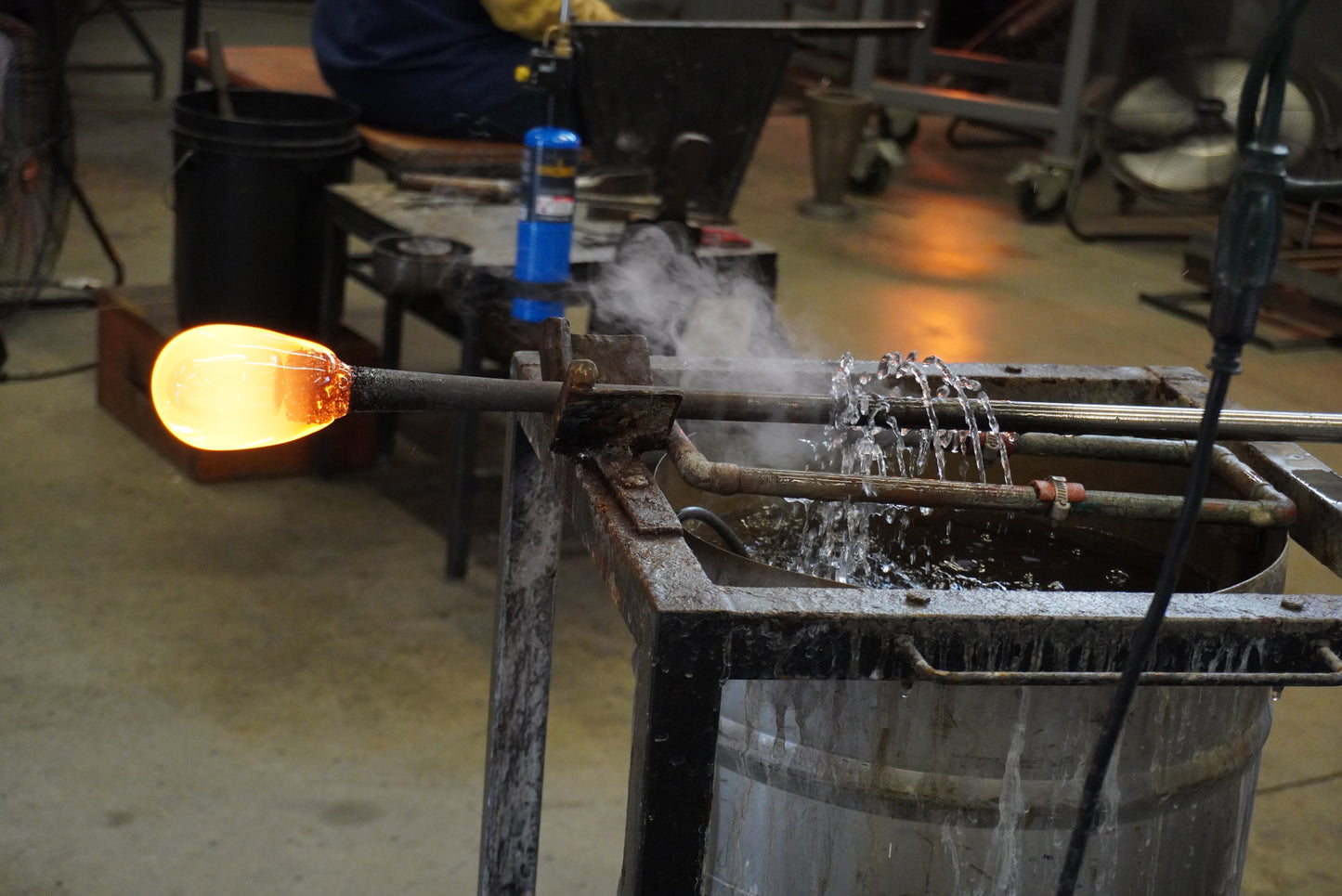 Introduction to Glass Blowing (Glass 1) 4-Session, 2 Week Intensive