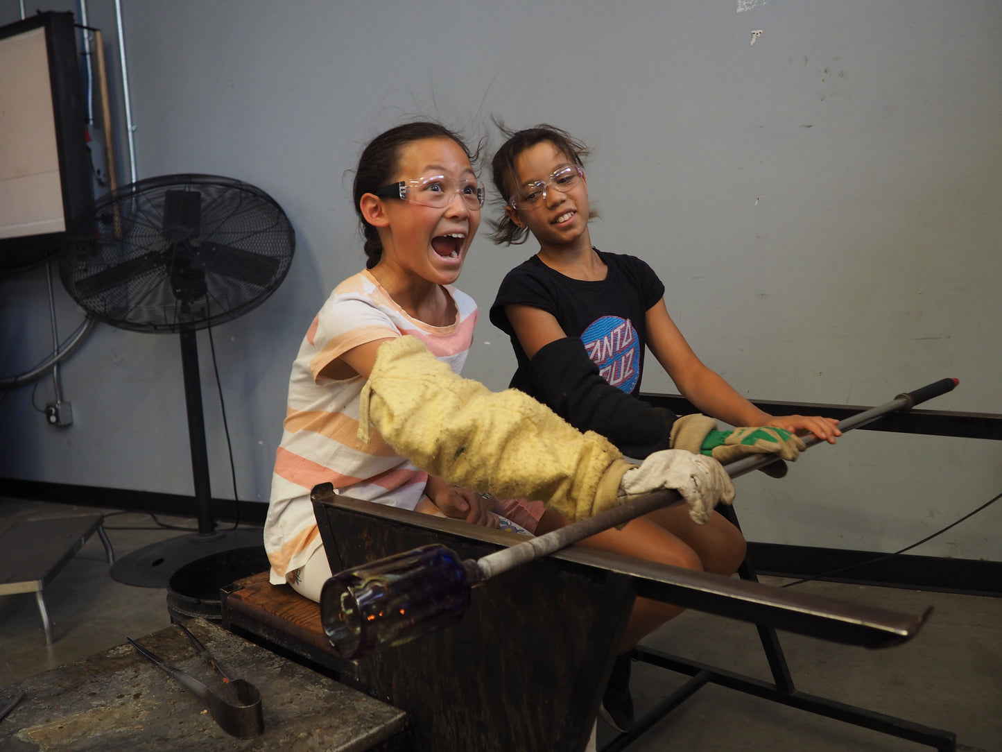 Glassblowing Camp (ages 8–12)