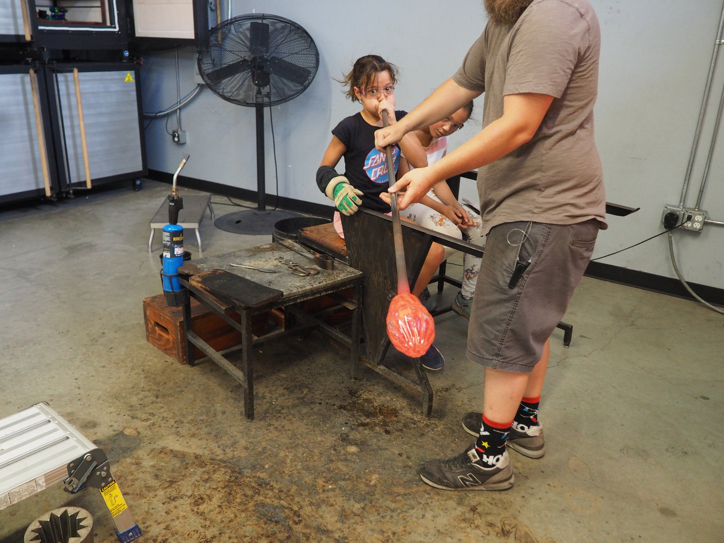 Glassblowing Camp (ages 12–16)