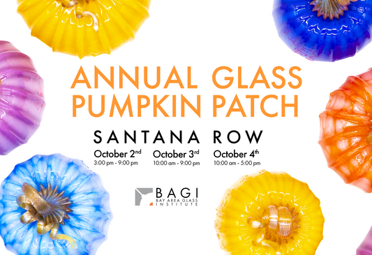 Santana Row Glass Pumpkin Patch