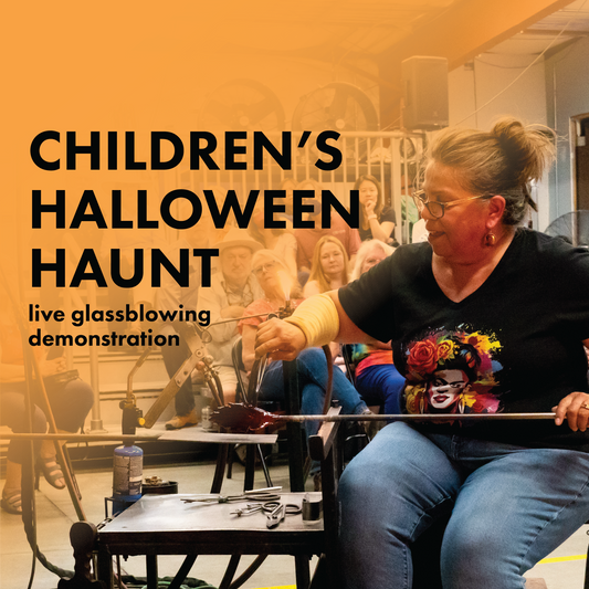 Children's Halloween Haunt Glassblowing Demonstration