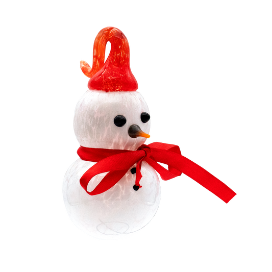 Blow Your Own Christmas Ornament (Snowman)